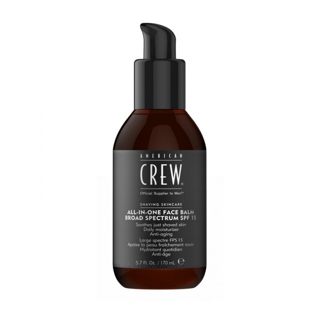 Nawilżający balsam do twarzy American Crew All in One Face Balm SPF15 170 ml