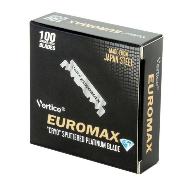 Połówki żyletek Euromax 100 Single Edge Razor Blades 100 szt.