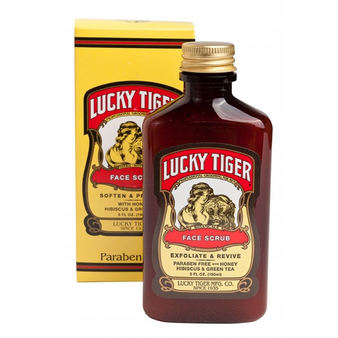 Złuszczający peeling do twarzy lucky tiger Face Scrub 150 ml