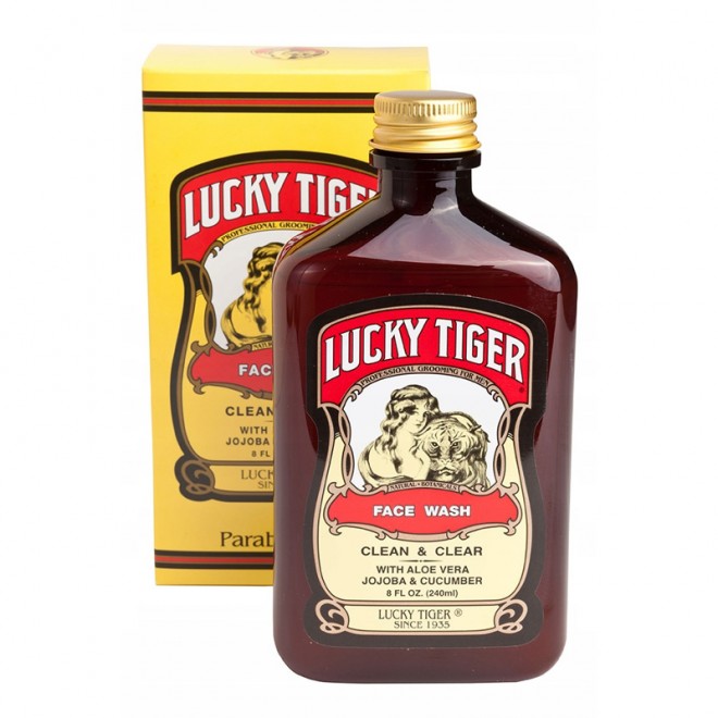 Lotion do mycia twarzy LUCKY TIGER Liquid Face Wash 240 ml