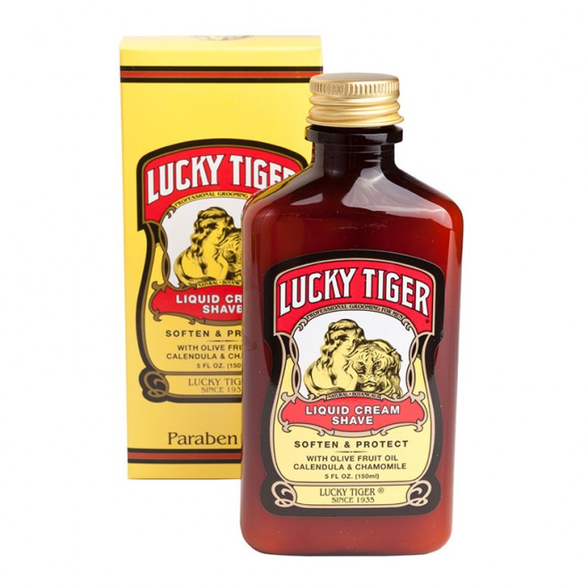 Krem do golenia w płynie Lucky Tiger Liquid 150 ml