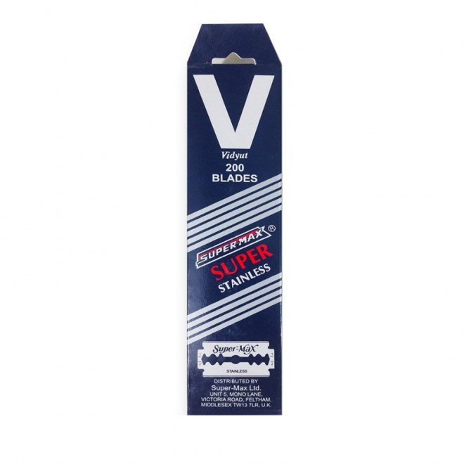 Żyletki Super-Max Superstainless DE Razor Blades 200 szt.