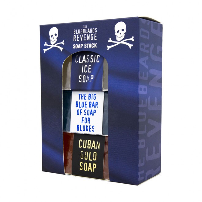 Zestaw mydła The Bluebeards Revenge Soap Stack Kit (BBRSOAPSTACK)