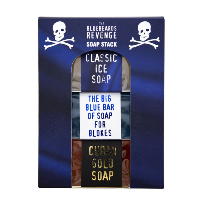 Zestaw mydła The Bluebeards Revenge Soap Stack Kit (BBRSOAPSTACK)