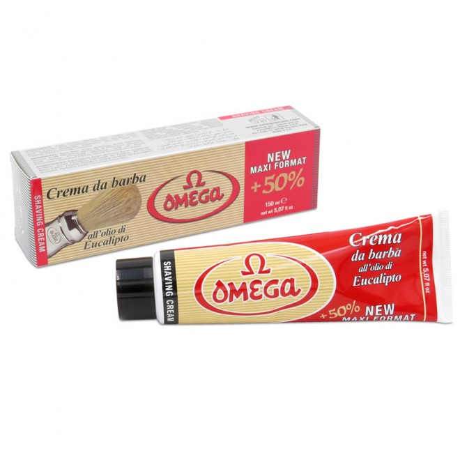 Krem do golenia Omega z eukaliptusem 150 ml
