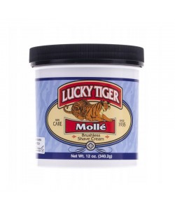 Krem do golenia LUCKY TIGER Molle BEZ PĘDZLA 340g