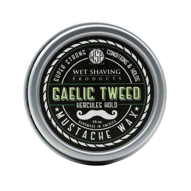 Wosk do wąsów WSP Mustache Wax Gaelic Tweed Hercules Hold 30 ml