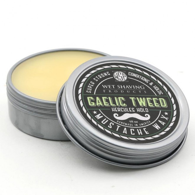 Wosk do wąsów WSP Mustache Wax Gaelic Tweed Hercules Hold 30 ml