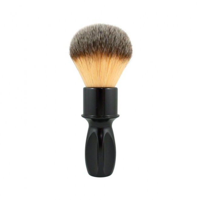 Pędzel do golenia Razorock Glossy Black 400 Plissoft Shaving Bush