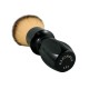Pędzel do golenia Razorock Glossy Black 400 Plissoft Shaving Bush