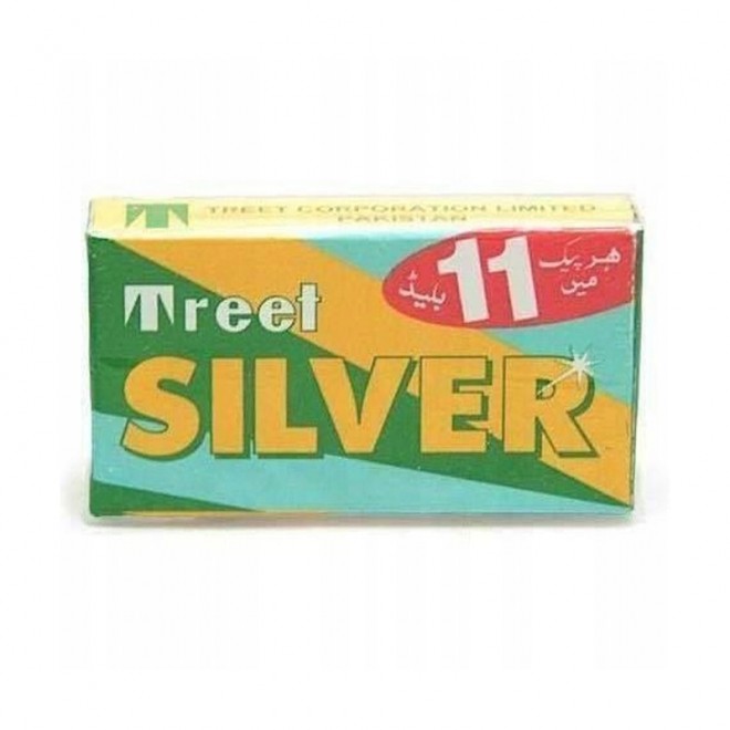Żyletki Treet Silver Stainless Blade 11 szt