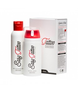 Zestaw do tatuażu Easy Tattoo 100 ml KREMU + 125 ml ŻELU