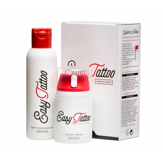 Zestaw do tatuażu Easy Tattoo 50 ml KREM + 125 ml ŻEL