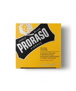 Odświeżające Chusteczki Proraso Wood & Spice 6 Szt.