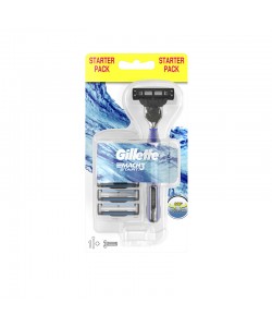 Maszynka do golenia Gillette Mach 3 Start + 3 wkłady