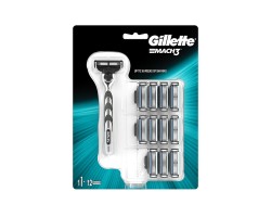 Maszynka do golenia Gillette Mach 3 + 12 wkładów