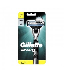 Maszynka do golenia Gillette Mach 3 + 2 wkłady