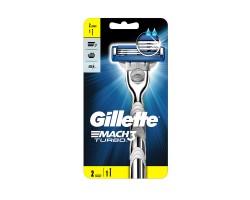 Maszynka do golenia Gillette Mach 3 Turbo + 2 wkłady