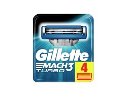 Ostrza do maszynek do golenia Gillette Mach 3 Turbo 4 szt.