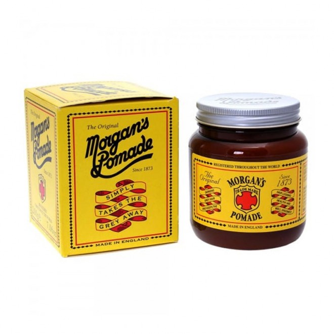 Pomada przyciemniająca siwe włosy Morgan`s Original Hair Darkening Pomade 200 g