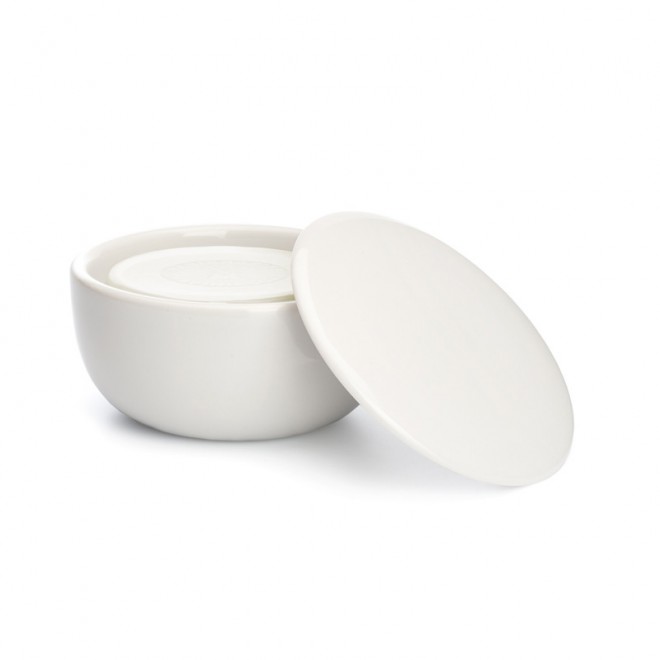 Mydło do golenia Muhle Aloe Vera Shaving Soap And Porcelain Shaving Bowl 65 g