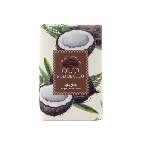 Mydło toaletowe Ach. Brito Coconut Soap 160 g (Kokosowe)