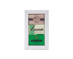 Zestaw mydeł Ach. Brito Historical Soaps 3 x 90 g (Triple Alfazema, Lavanda, Musgo)