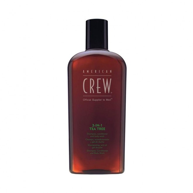 Szampon (3 w 1) American Crew Shampoo, Conditioner and Body Wash Tea Tree 1000 ml
