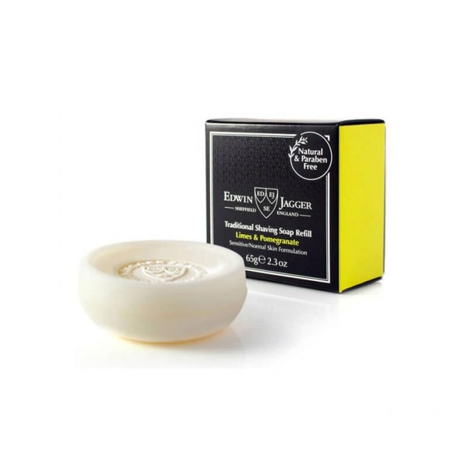 Mydło do golenia Edwin Jagger limonkaІ granat 65 g (PPS-SSLP)