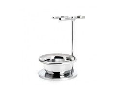 Stojak na pędzel i maszynkę do golenia z miseczką Mühle Rhm9 + Schale
