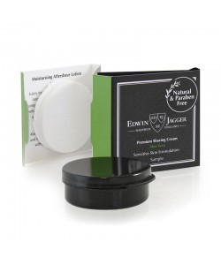 Zestaw testerów Edwin Jagger Aloe Vera Shaving Sample Pot