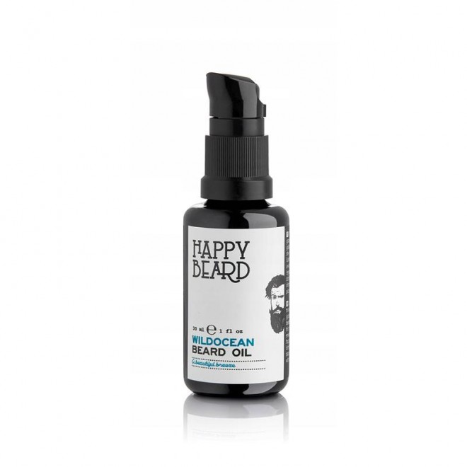 Olejek do brody Happy Beard Wildocean Beard Oil 30 ml