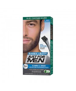 Farba do brody maskująca siwiznę Just For Men Beard Color Dark Brown M-45