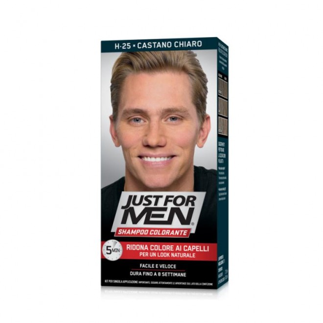 Szampon koloryzujący Just for Men Coloring Shampoo Light Brown H-25