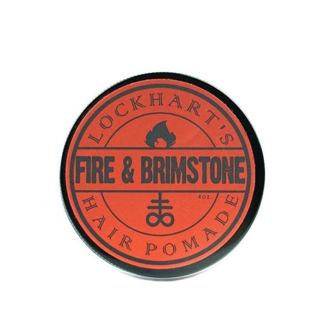 Pomada do stylizacji włosów Lockhart's Fire & Brimstone Heavy Hold Pomade 113 g
