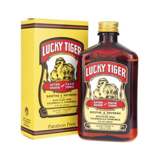 Woda Po Goleniu i Tonik Do Twarzy Lucky Tiger Aftershave & Face Tonic 240 ml