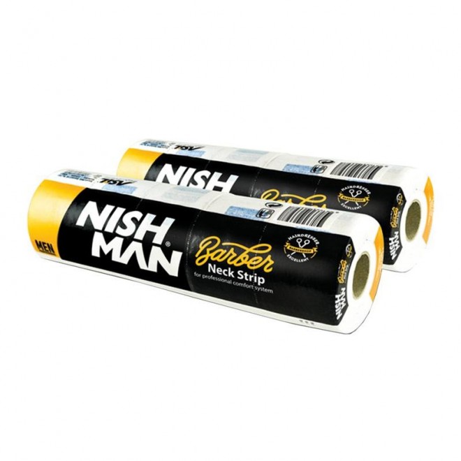 Papierowe kołnierzyki fryzjerskie NISHMAN Professional Neck Paper 5*100 szt
