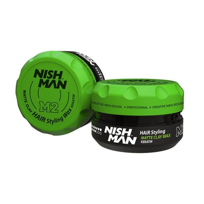 Glinka do stylizacji włosów Nishman Hair Matte Clay M2 100 ml