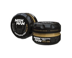 Wosk do stylizacji włosów Nishman Hair Wax 07 Gold One 150 ml
