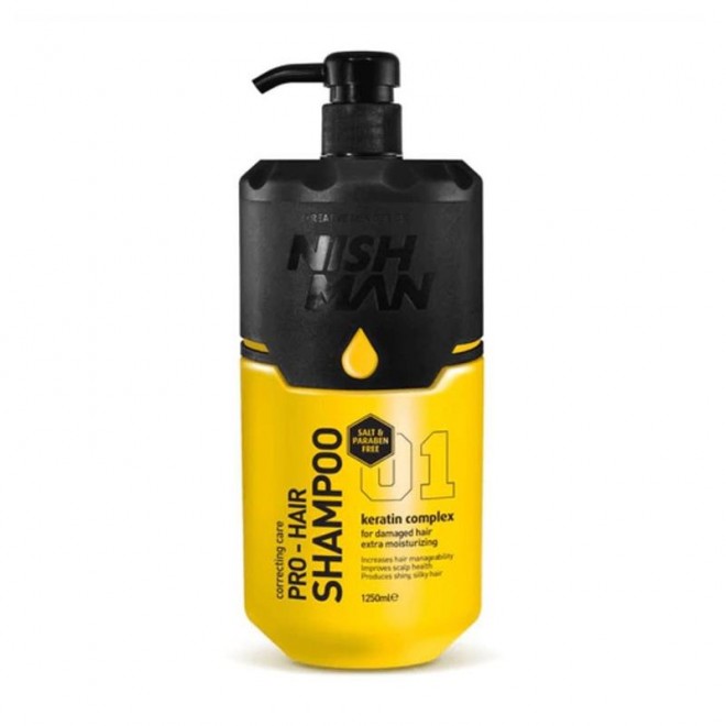 Szampon do włosów Nishman Pro-Hair Shampoo 1250 ml