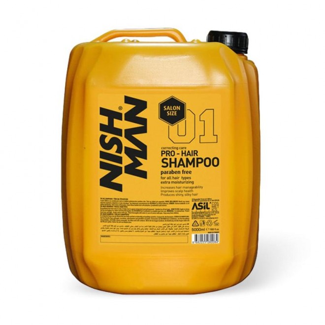 Szampon do włosów Nishman Pro-Hair Shampoo 5000 ml