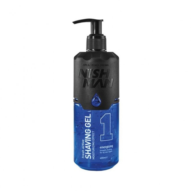 Żel do golenia Nishman Shaving Gel No.1 Fresh Active 400 ml
