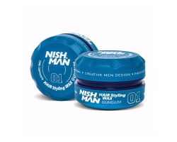 Wosk do stylizacji włosów Nishman Hair Wax 01 Gum Gum 150 ml
