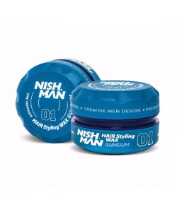 Wosk do stylizacji włosów Nishman Hair Wax 01 Gum Gum 150 ml