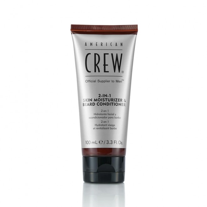 Odżywczy krem do twarzy i brody American Crew beard 2 w 1 skin moisturiser & beard conditioner