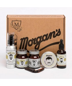 Zestaw do brody i wąsów Morgan's Moustache and Beard Grooming Gift Set