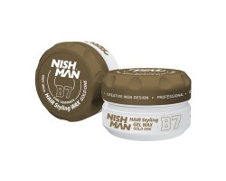 Żelowy wosk do stylizacji włosów Nishman Gel Aqua Wax Gold One B7 150 ml
