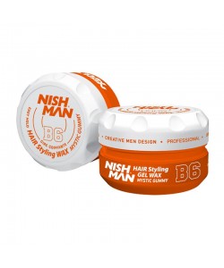 Żelowy wosk do stylizacji włosów Nishman Gel Aqua Wax M.Gummy B6 150 ml