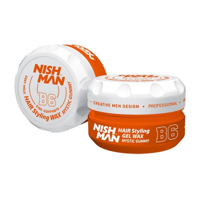 Żelowy wosk do stylizacji włosów Nishman Gel Aqua Wax M.Gummy B6 150 ml