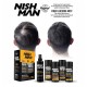 Włókna keratynowe do zagęszczenia włosów Nishman Hair Building Keratin Fiber Light Brown 20g + 100 ml